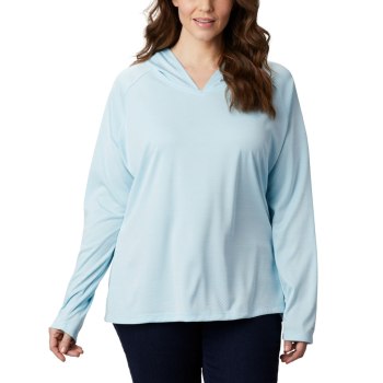 Columbia PFG Zero Rules Plus Size, Sudaderas Con Capucha Azules Para Mujer | 279348-GBN